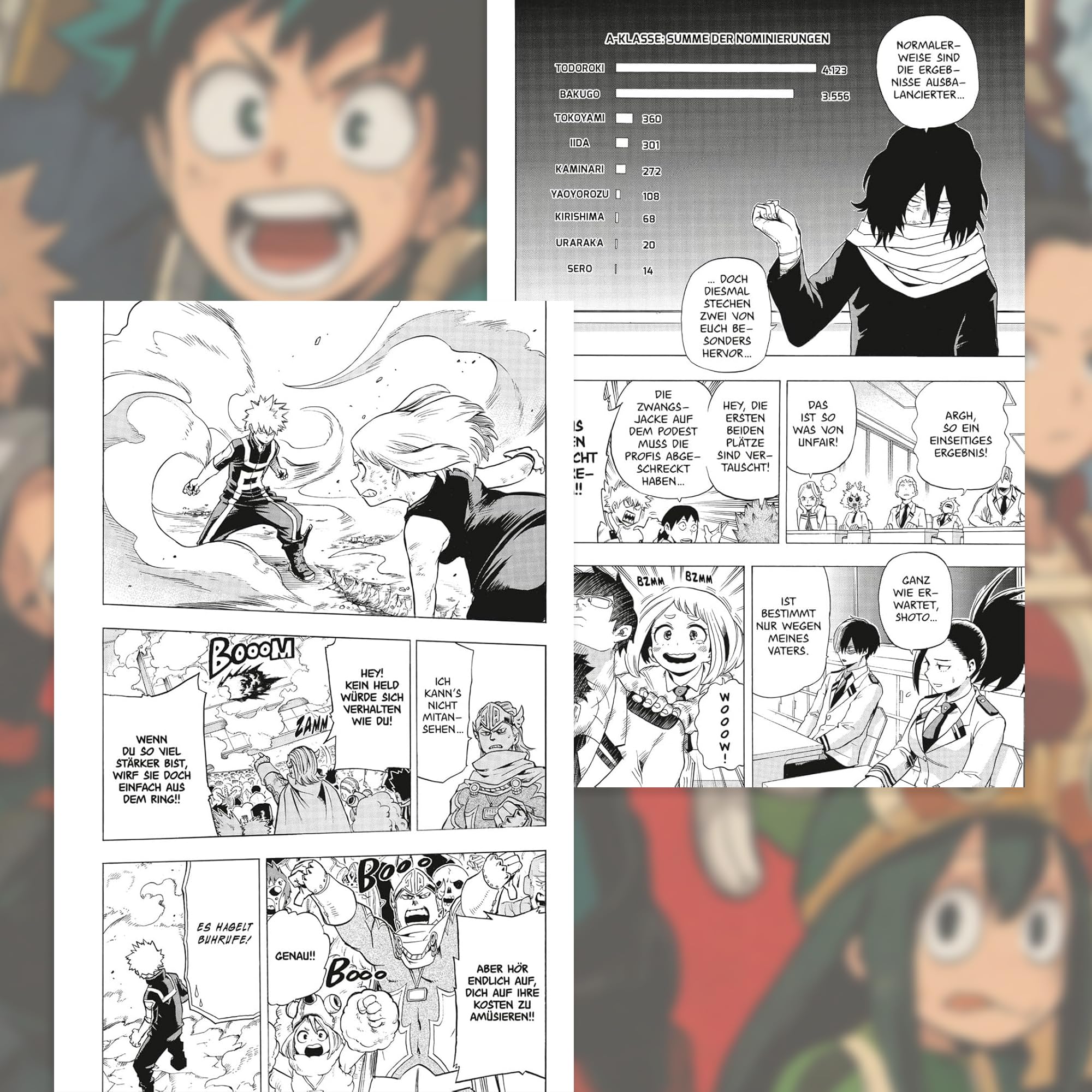 My Hero Academia Manga Box Set (Bände 1–7) – Offizielle Shonen Jump Edition auf Deutsch - MHA Komplettsammlung Teil 1 - Inkl. exklusivem Comic-Lesezeichen-| Anime & Manga für Sammler & Fans
