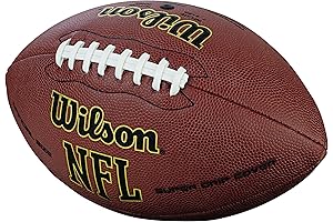 Wilson Junior Football 9-12: NFL Super Grip Composite Footballs Designed for Young Athletes