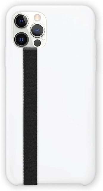 Phone Loops: The Original Finger Strap for Mobile Phone - Phone Loop Finger Holder for Phone Case Grip - Phone Strap Holder for Hand Grip - Finger Loop for Cell Phone Case (Black)