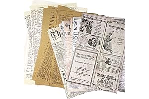 Must-Have 144 PCS Vintage Kraft Pages for Your Junk Journal Adventures
