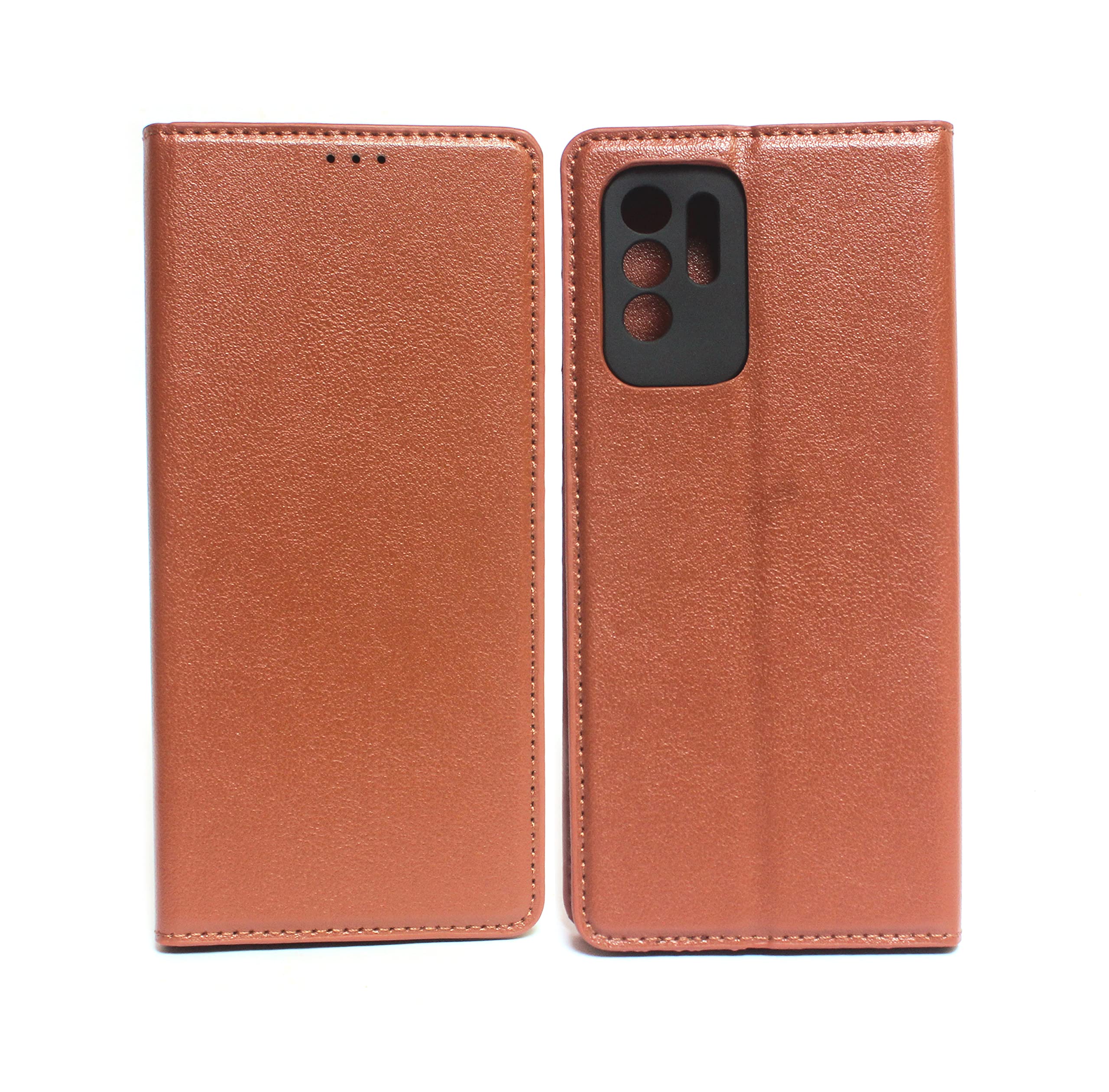 Arbuda Ultra Slim Leather Flip Wallet Back Cover Case for Oppo F19 Pro Plus - Brown (B09H526LSM) Amazon Price History, Amazon Price Tracker