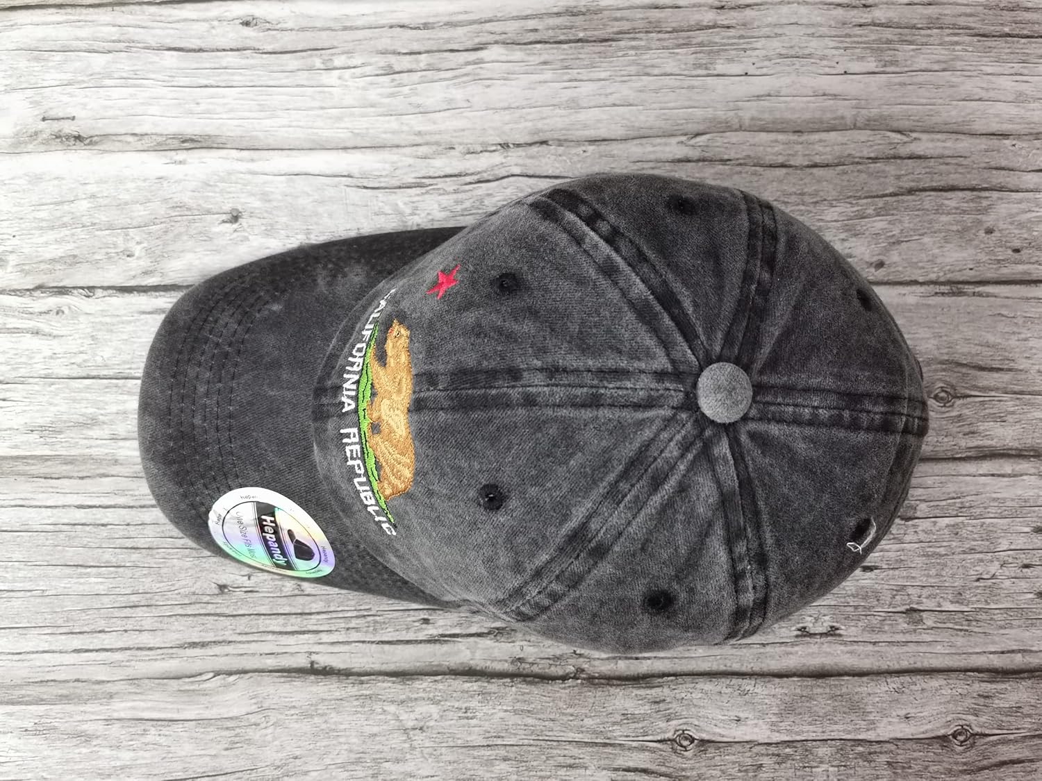 Hepandy Embroidered California Bear Hats - Image 7