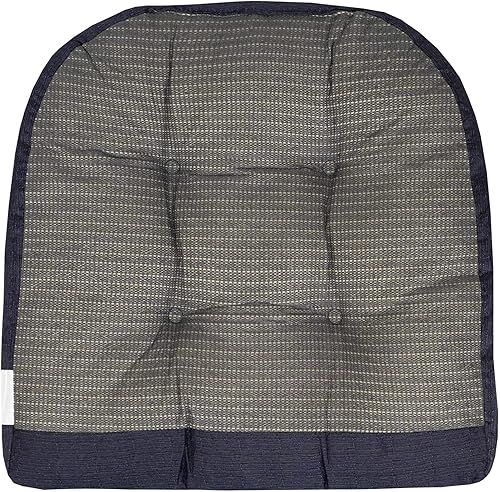 Vista 82 de Sweet Home Collection - Juego de cojines para silla mecedora (antideslizante, parte superior e inferior con lazos)