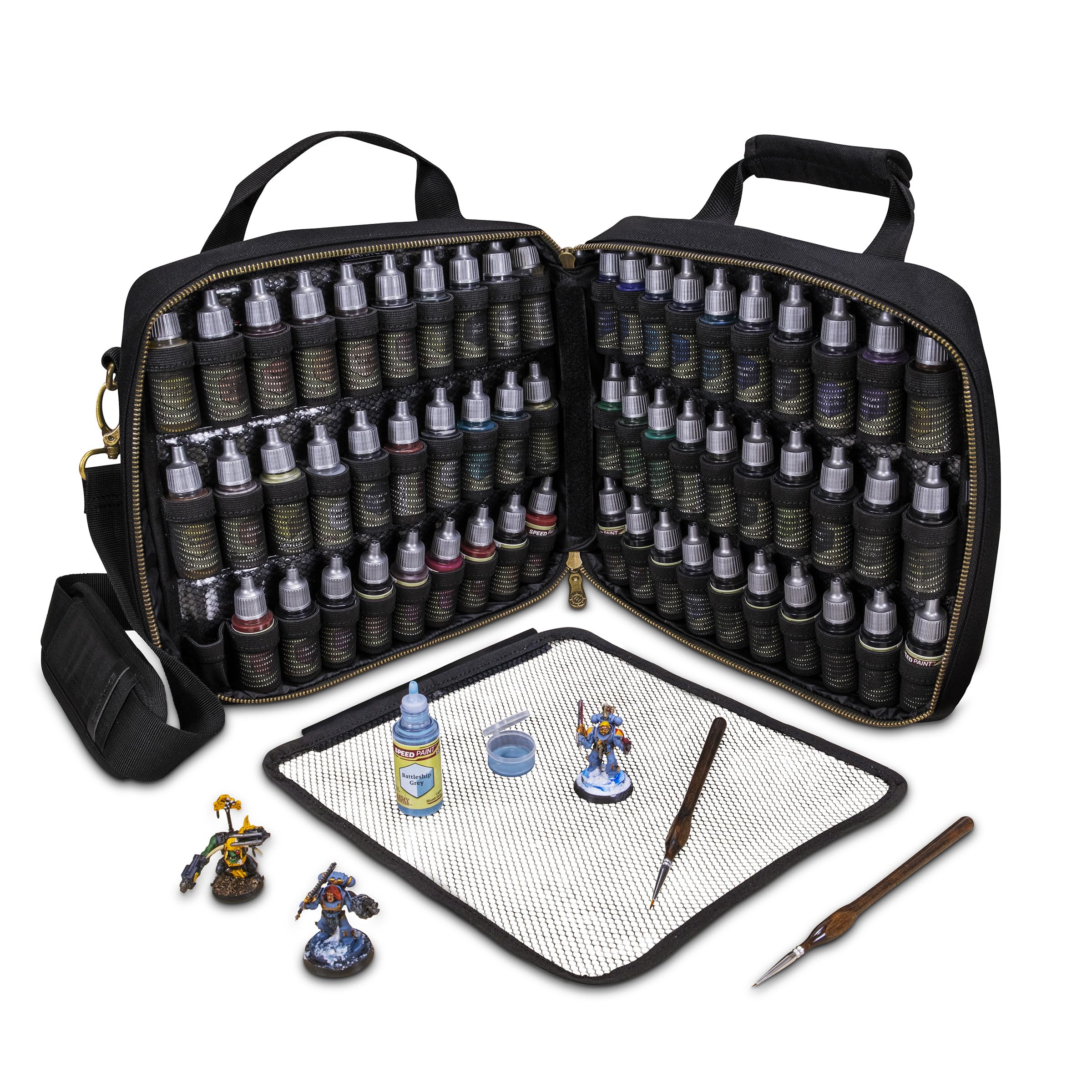 小物入れ Portrait Paint Amazon.com: ENHANCE Miniature Paint Carrying Case - Painting Case
