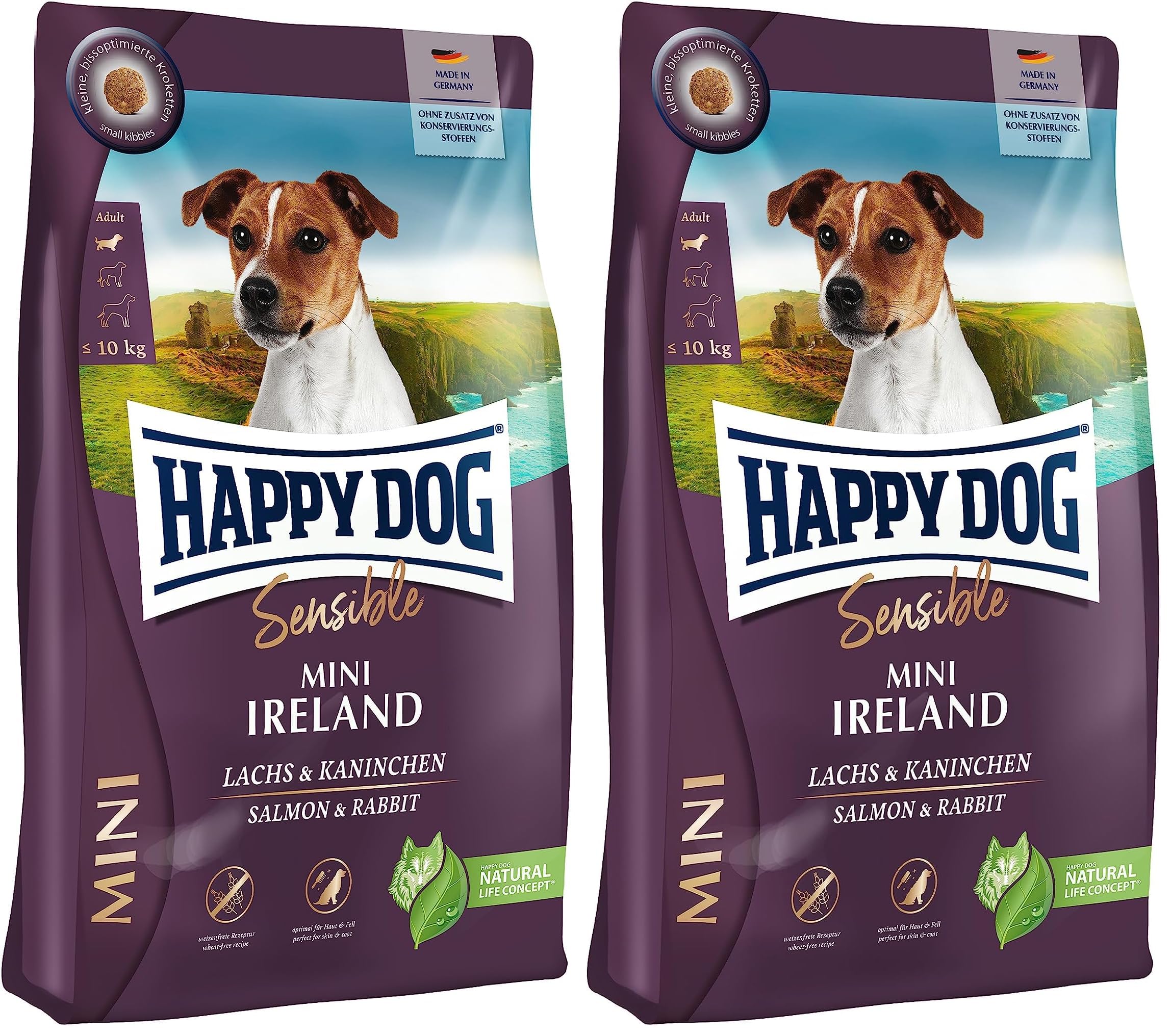 Happy Dog Sensible Mini Ireland 800g (Packung mit 2)