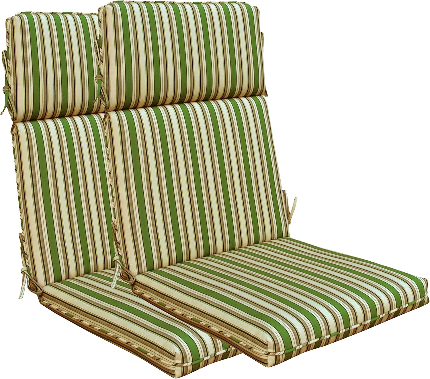BOSSIMA Indoor Outdoor High Back Chair Cushions Replacement