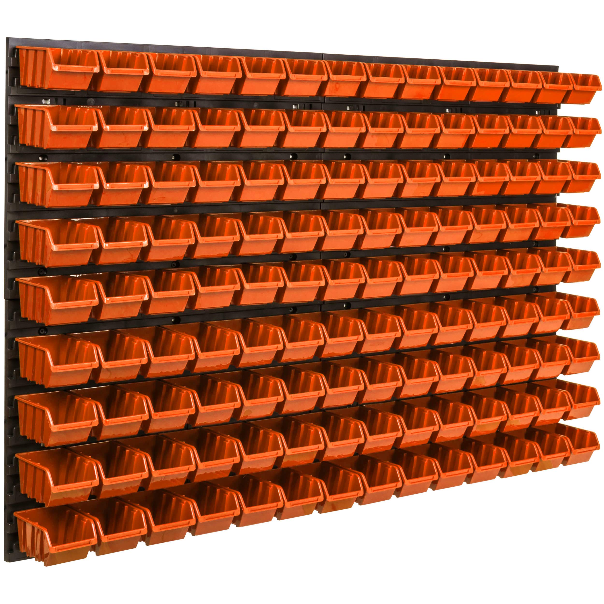 126 szt. pudełek system magazynowy regał ścienny 115 x 78 cm pojemniki do układania w stos pojemniki do przechowywania magazynów magazynowych bardzo mocne płyty ścienne regał rozszerzalny regał warsztatowy regał magazynowy regał ścienny regał ścienny rega