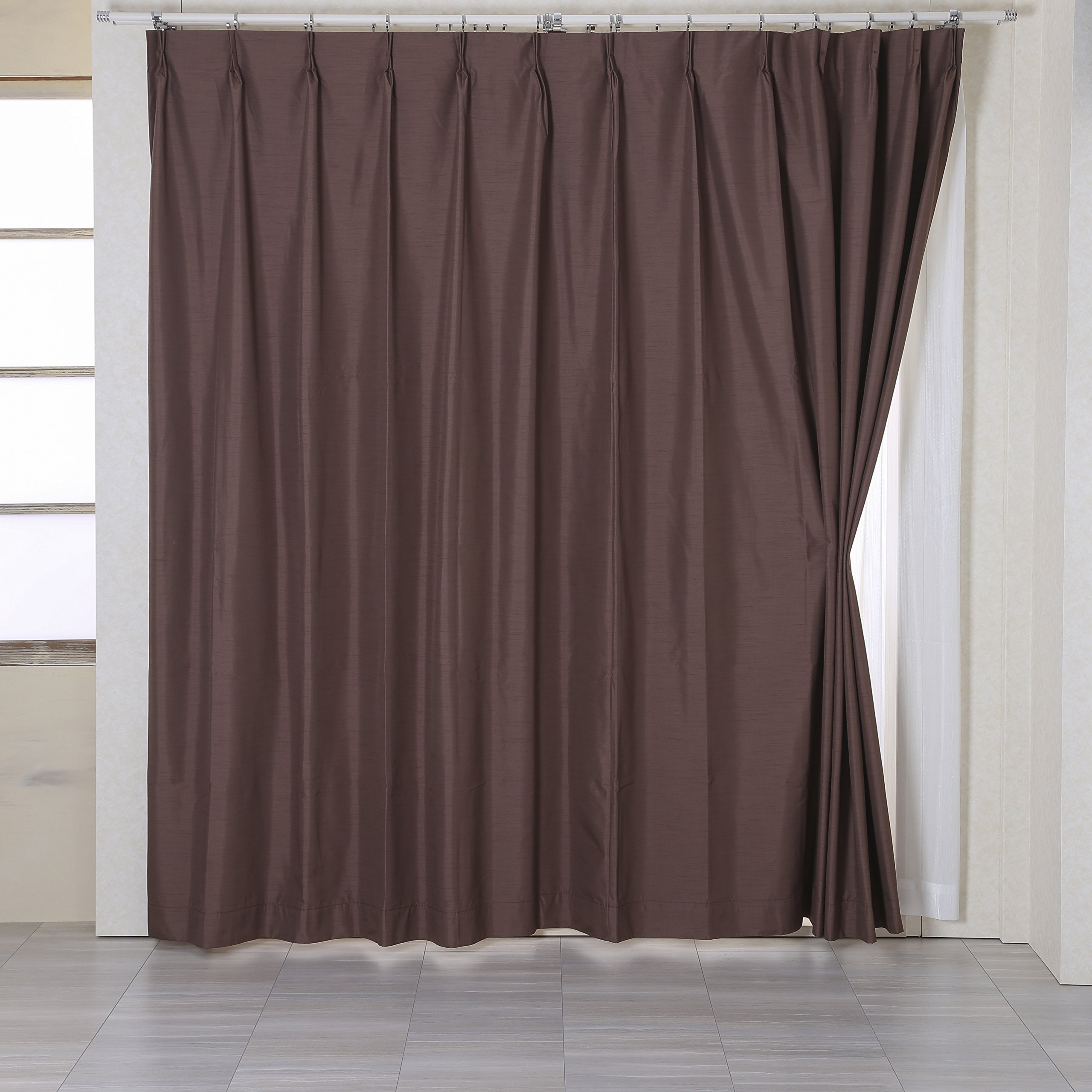 Amazon | 【オーダーカーテン】防音・断熱・遮光1級＊ドレープカーテン