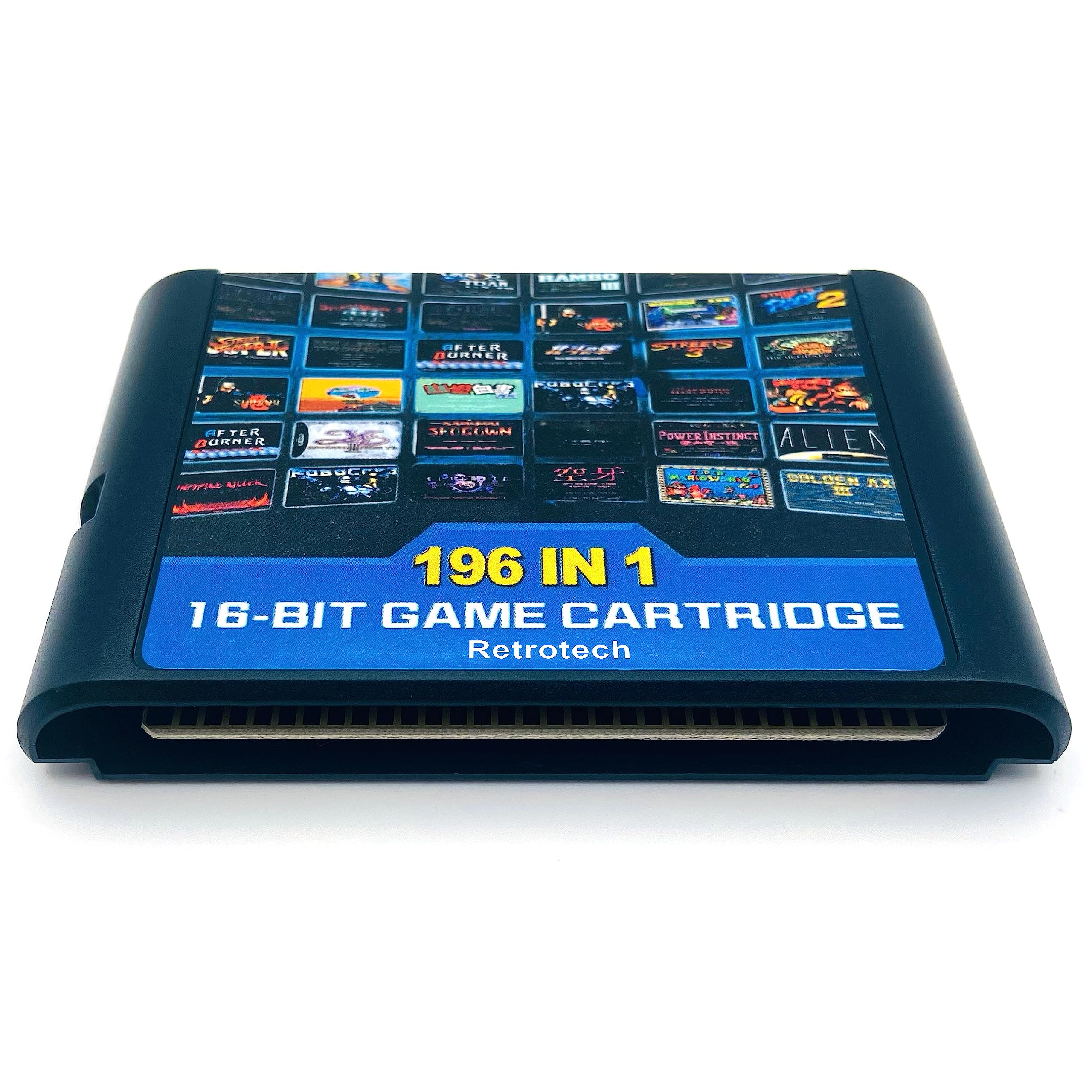 Amazon.com: Retrotech 196 In 1 V2 Multi Game Cartridge For Sega