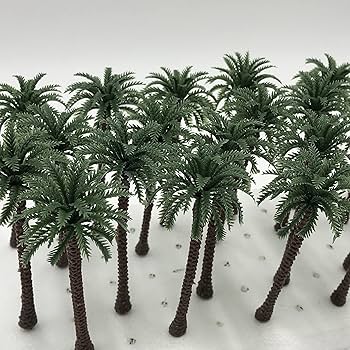 Amazon | ［DauStage］ 緑 桜 竹 ヤシの木 柳 松 森林 模型 N