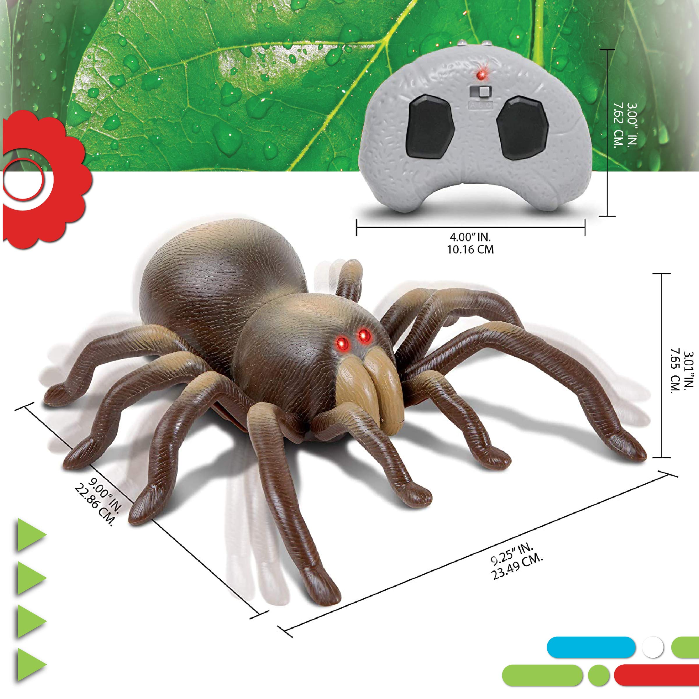 DISCOVERY #MINDBLOWN - Remote Control Tarantula - Toy Spider, Tarantula, Spider Toy for Kids Zoo Pretend Play - 1 Piece - Image 2