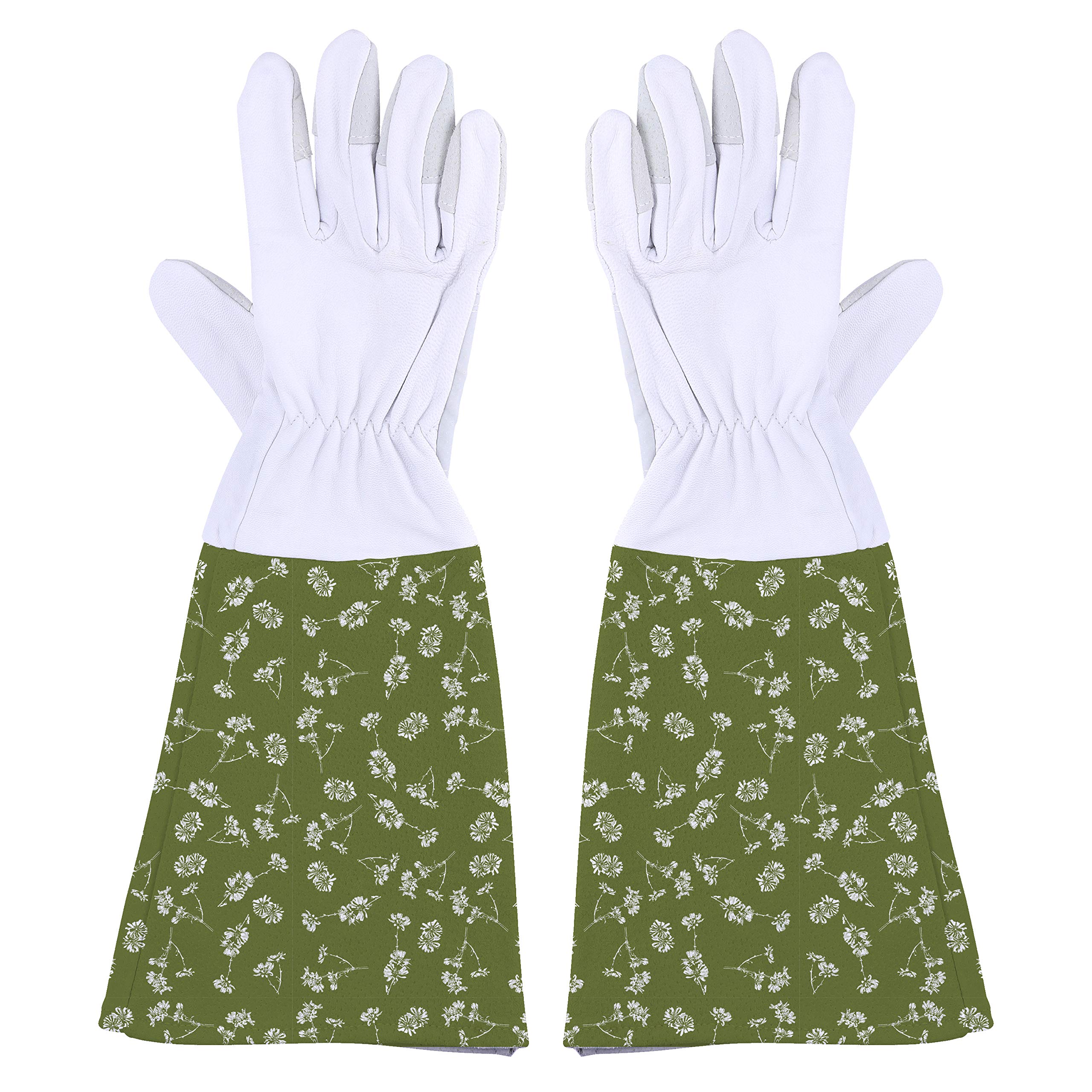 Esschert Design JB019 - CHICORY PERFORMANCE GAUNTLET (LARGE), Green