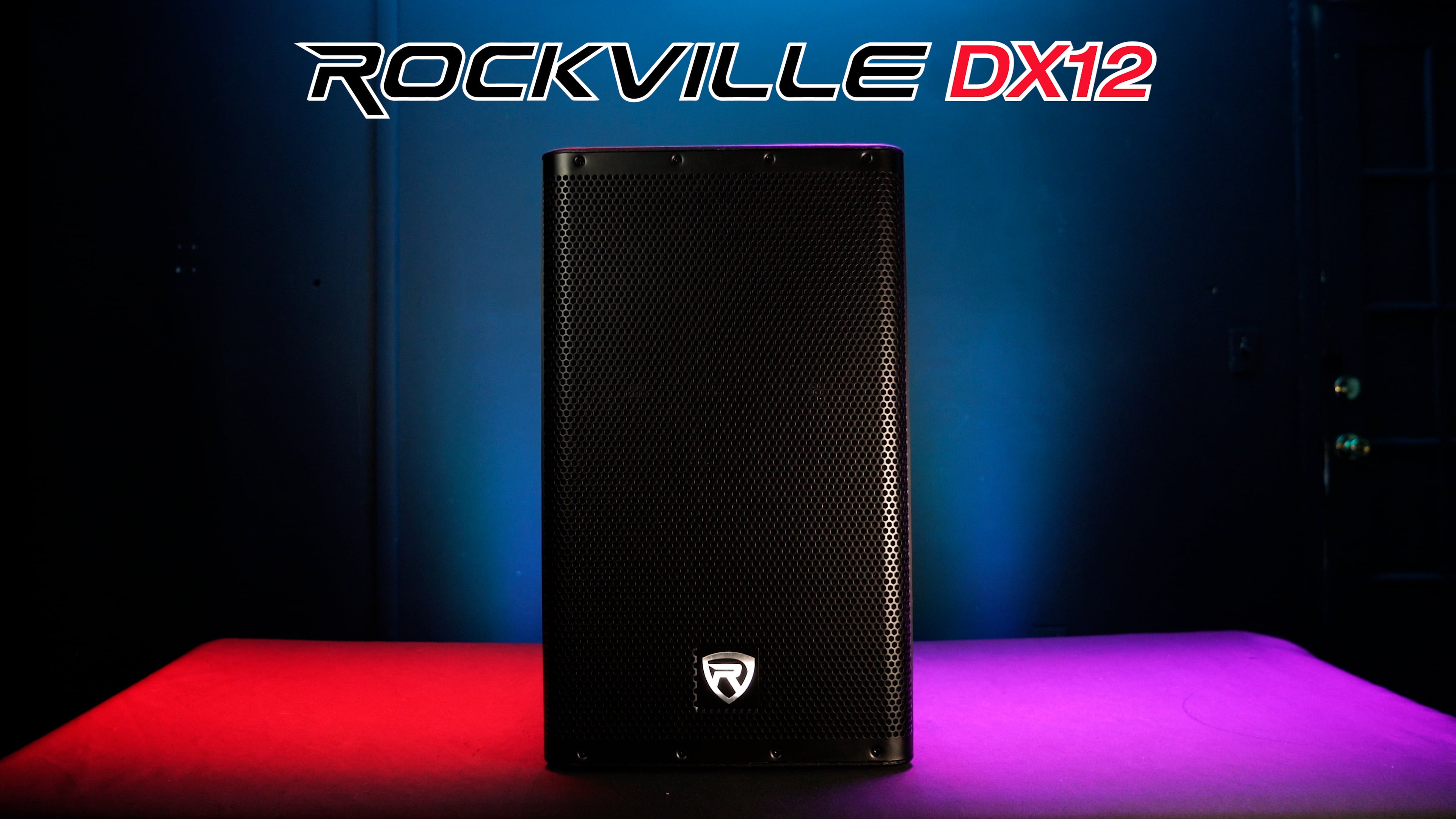 ミュージック dve Amazon.com: Rockville DX12 2000W 12” Powered PA Speaker, 2-Channel