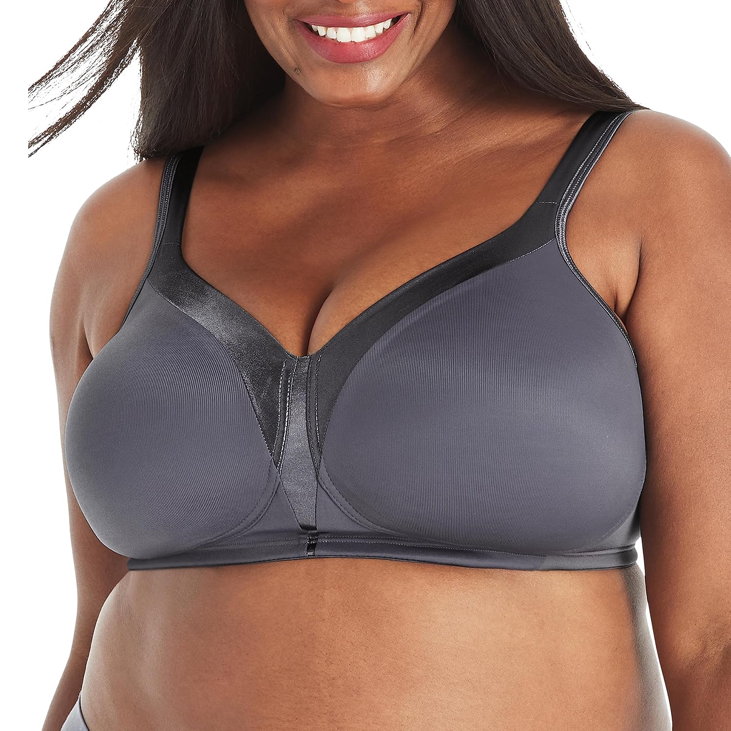 Playtex Women’s 18 Hour Sensational Sleek Wirefree Bra, Private Jet, 40DD