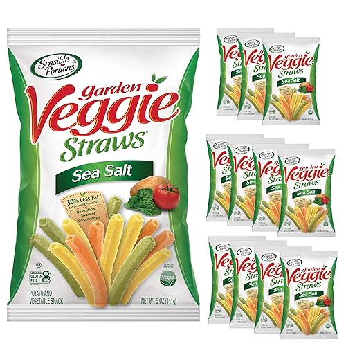 Snsibl Prtins Gardn Vggi Straws - Sa Salt - Cas f 12-5 z. - Compra a granel