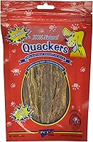 Pet Center DPC33723 Natural Quakers Duck Breast Dog Treats - 100% Natural, Allergy-Friendly, Slow-Roasted 3oz