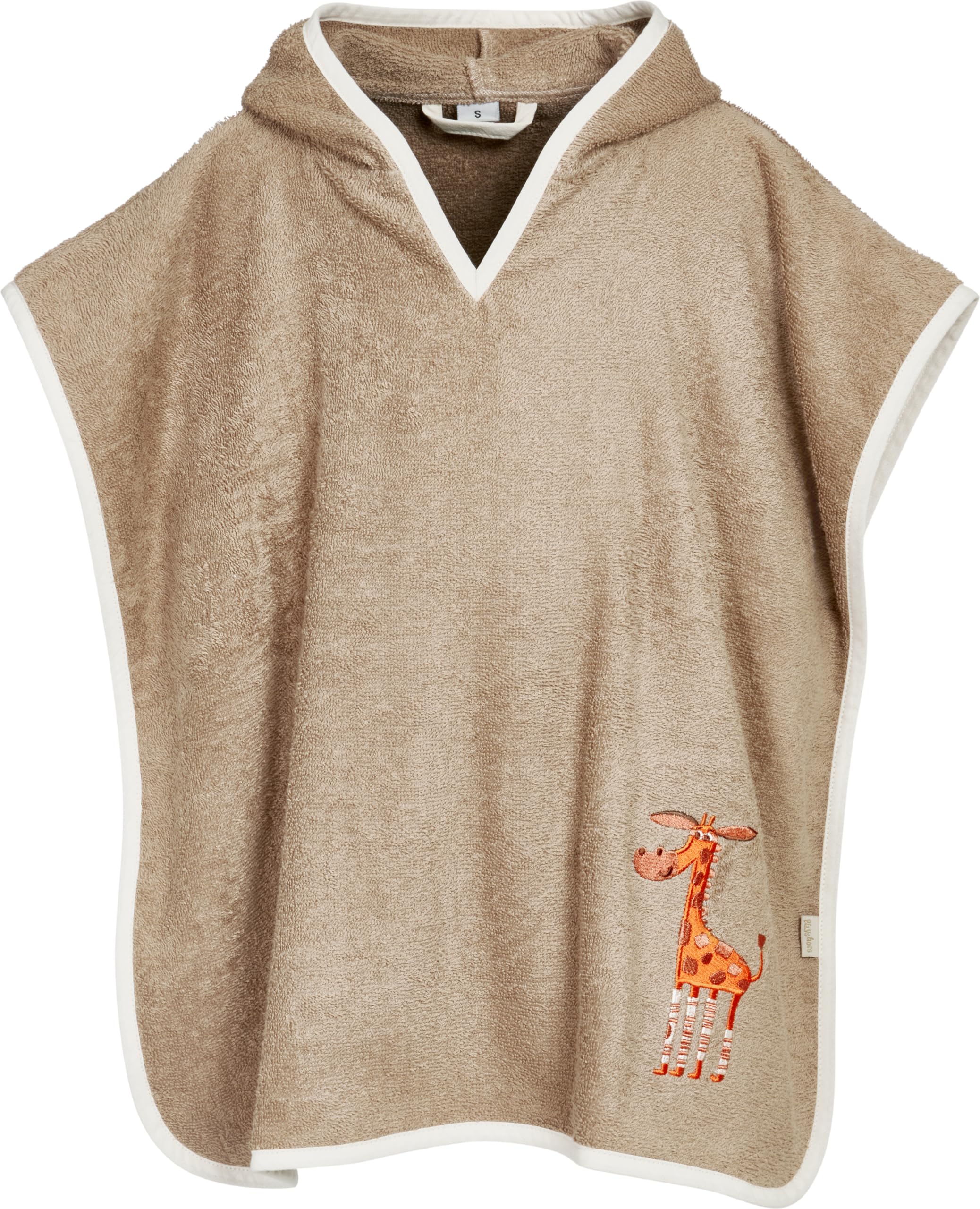 Frottee-Poncho