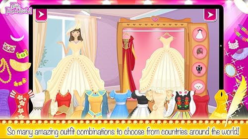 Dressing Up Missy International: princess dress up doll games for girls