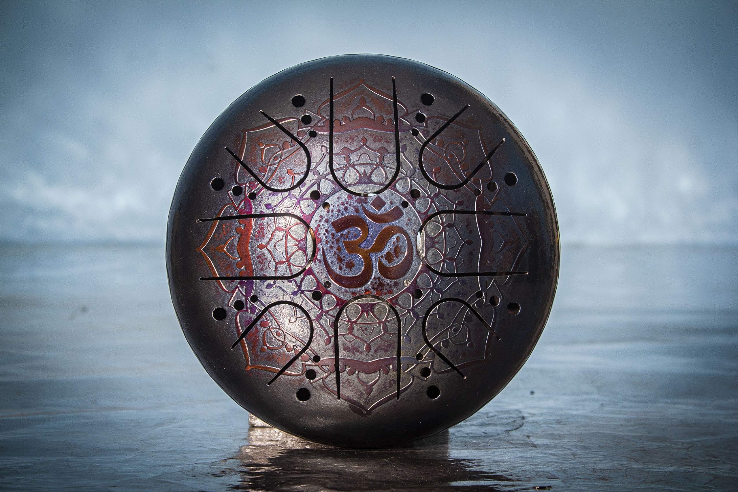 Tank Drum Kosmosky 9" ( 22 cm) KSY-48 "Om" C major / Hand Pan / Steel Drum / Tongue drum / Singing bowl