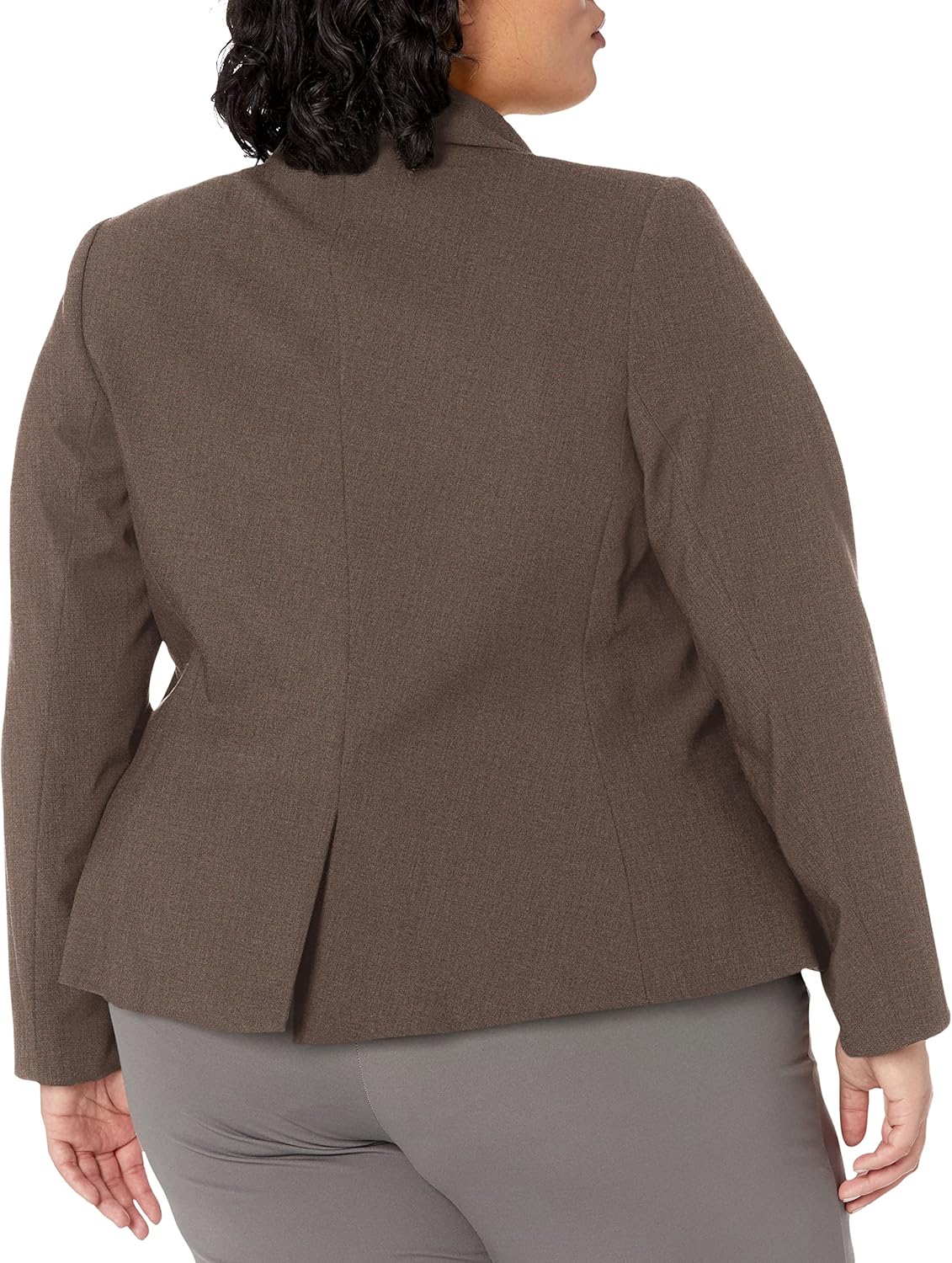 Calvin Klein Women's Two Button Lux Blazer (Petite, Standard, & Plus) - Image 2