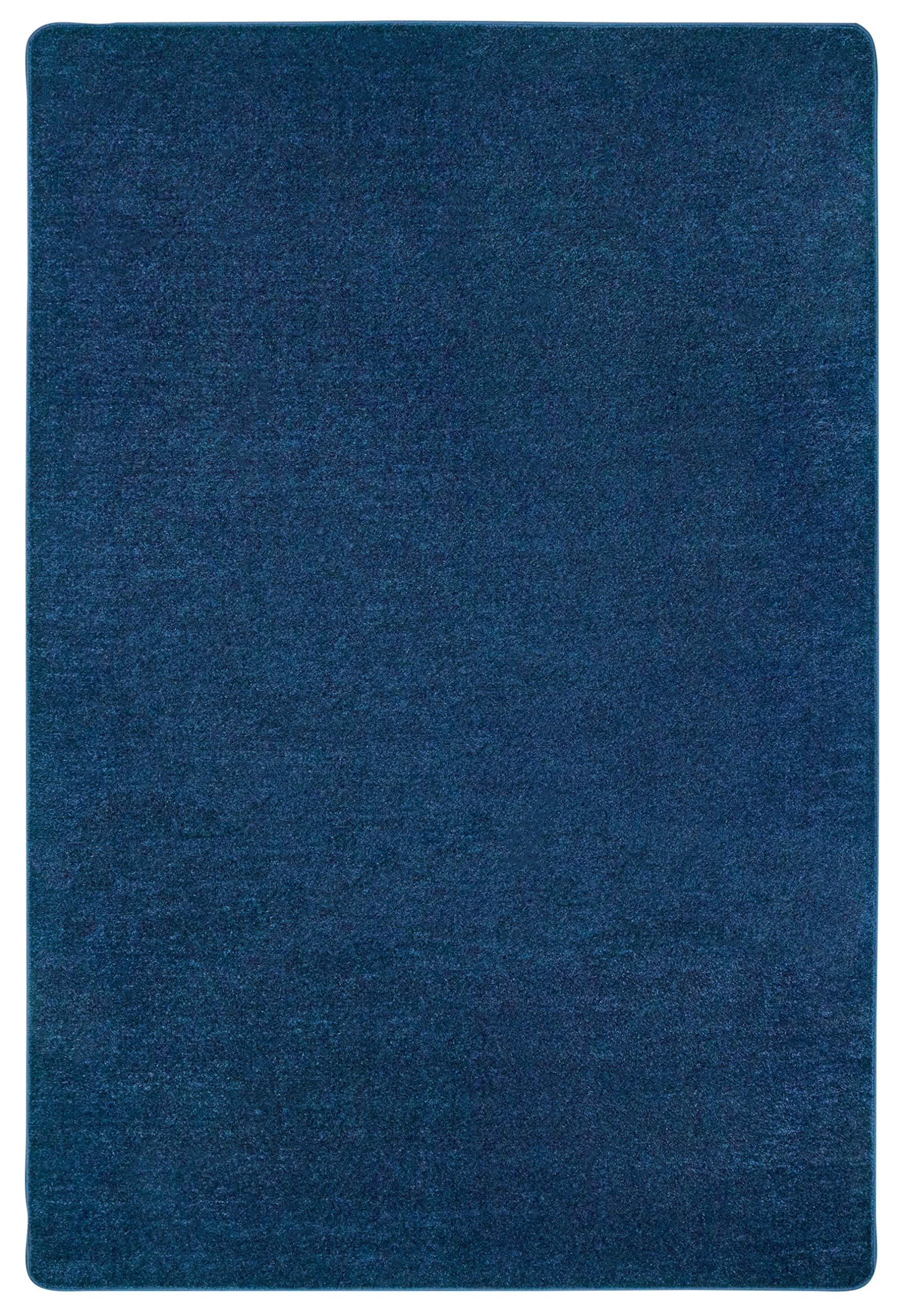 Carpets for Kids 2112.405 Mt St Helens Solids Collection Carpet in Blueberry 8ft 4in x 12ft Rectangle Blue