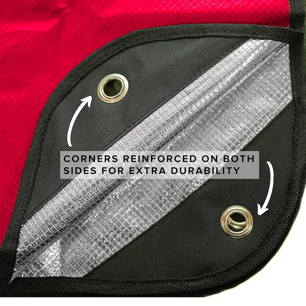 高耐久サバイバルブランケット 断熱断熱反射タープ 60インチ x 82インチ Amazon.co.jp: Arcturus 高耐久サバイバルブランケット - 断熱