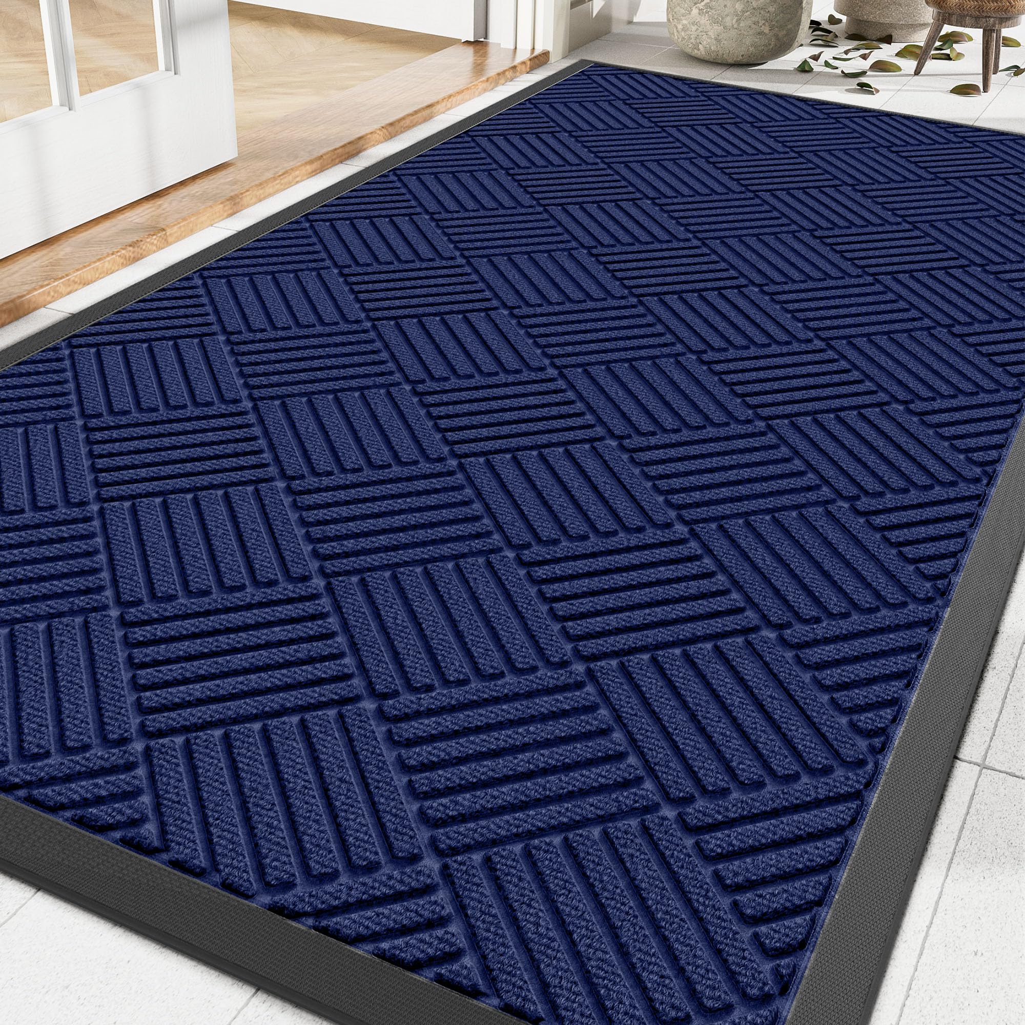 Amyracel Front Door Mat 3'x4', Heavy Duty Waterproof Commercial Floor Mat — Amazon image 11