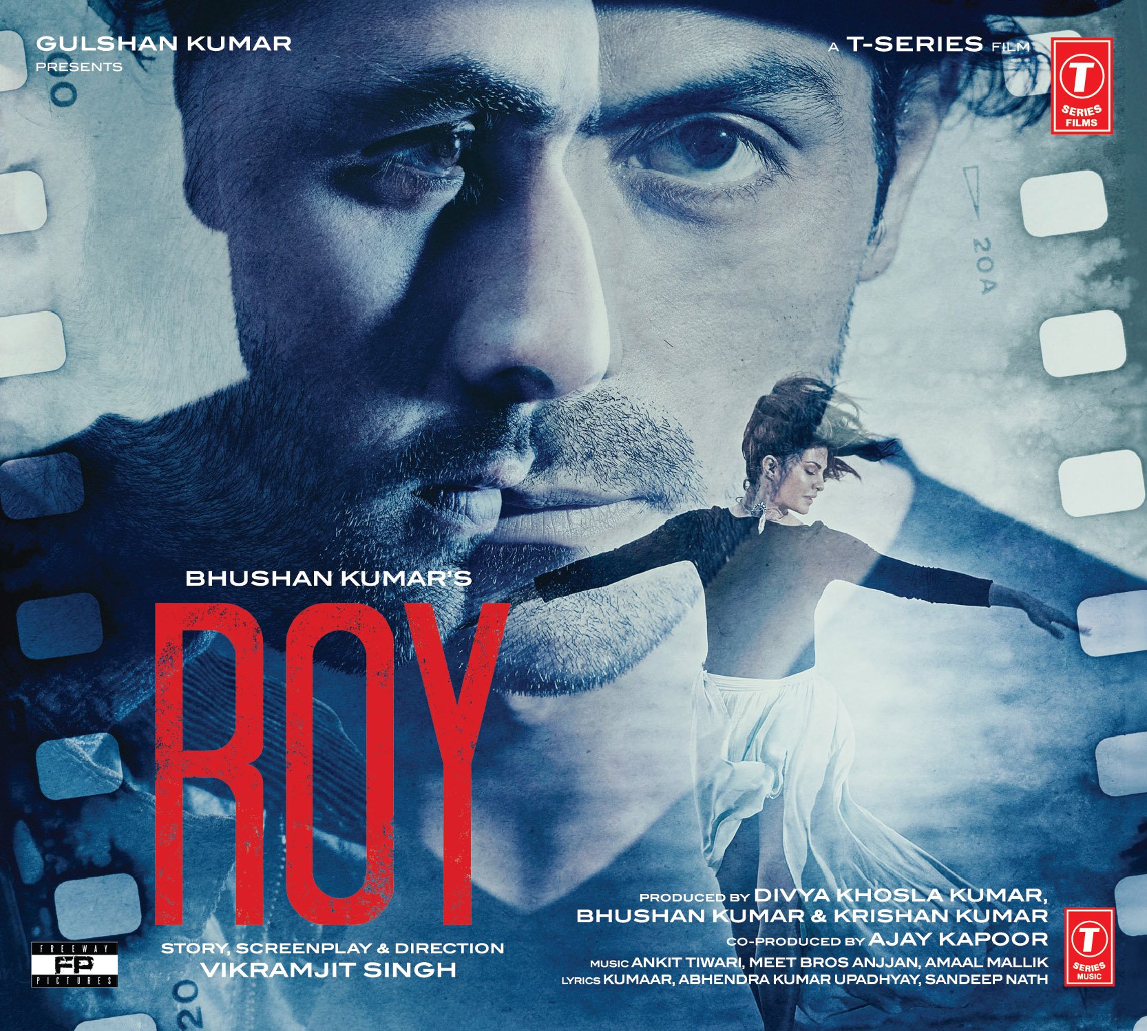 Roy Hindi Bollywood Film Music Audio Ranbir Kapoor, Arjun Rampal, Jacqueline Fernandez