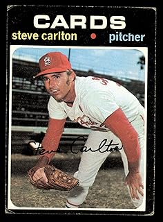 1971 Topps # 55 Steve Carlton St. Louis Cardinals (Baseball Card) Dean's Cards 2 - GOOD Cardinals