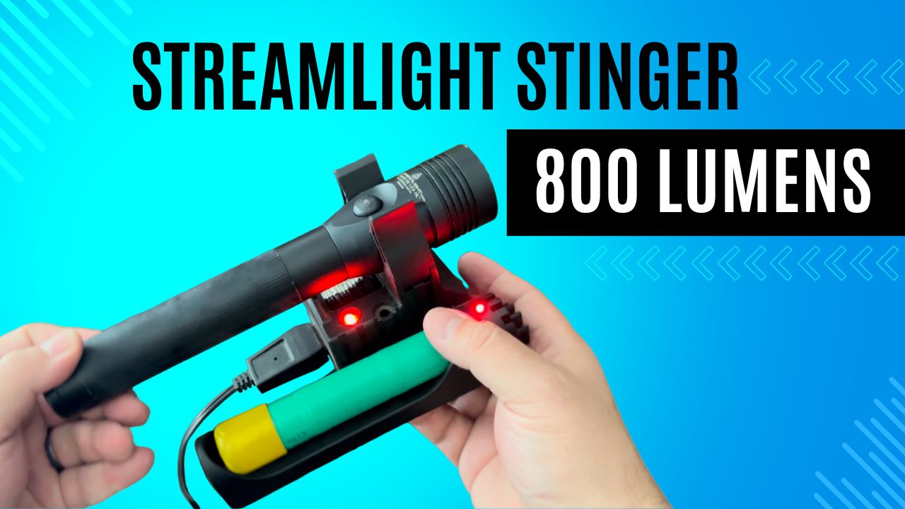 Watch Streamlight Stinger LED ﹙800 lumens﹚ Review on Amazon Live