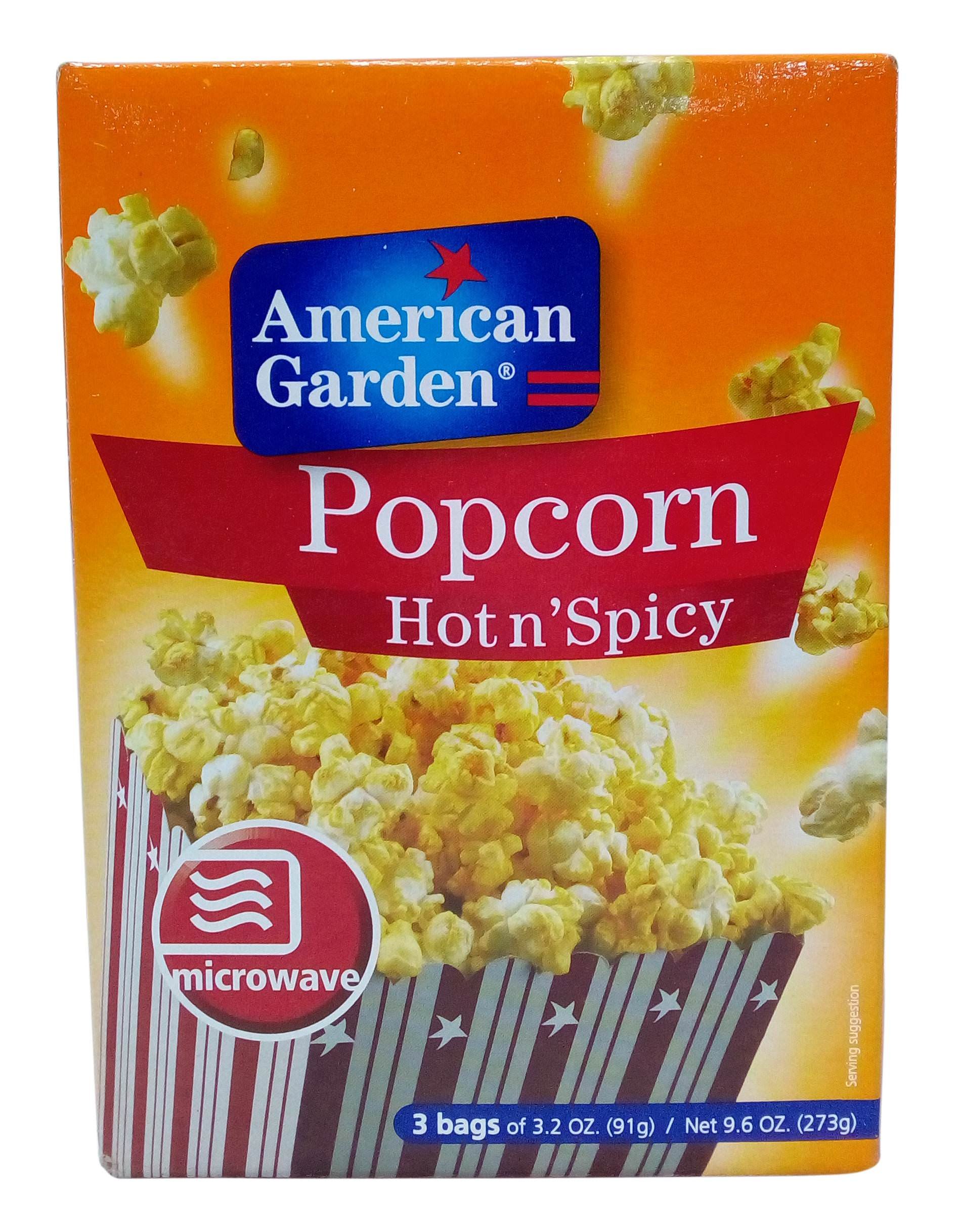 See full amazon price history chart for American Garden Microwave Popcorn - Hot and Spicy, 273g Carton American Garden Microwave Popcorn - Hot and Spicy, 273g Carton (B078GB7LDD) Amazon Price History, Amazon Price Tracker
