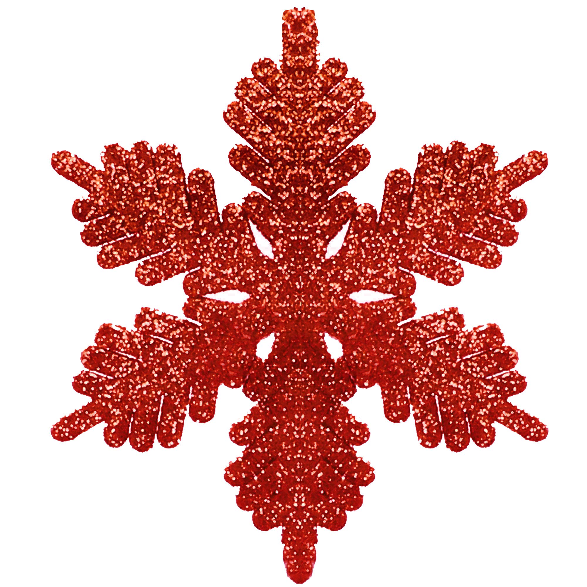 SPRINGOS Palline per albero di Natale 153 pezzi, rosse, infrangibili, forme diverse, un set, Natale, ornamenti per albero, decorazione.