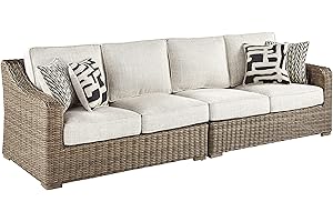 Beachcroft Outdoor Luxury Loveseat Set for a Classy Outdoor Decor