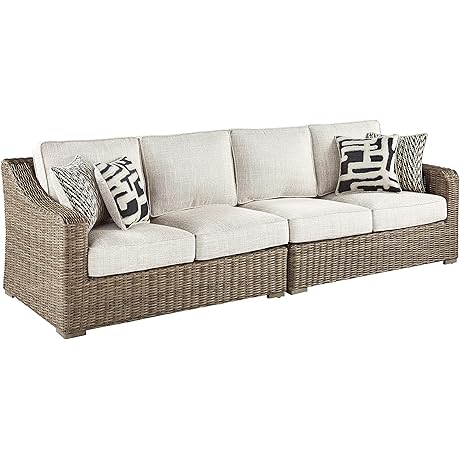 Beachcroft Outdoor Luxury Loveseat Set for a Classy Outdoor Decor