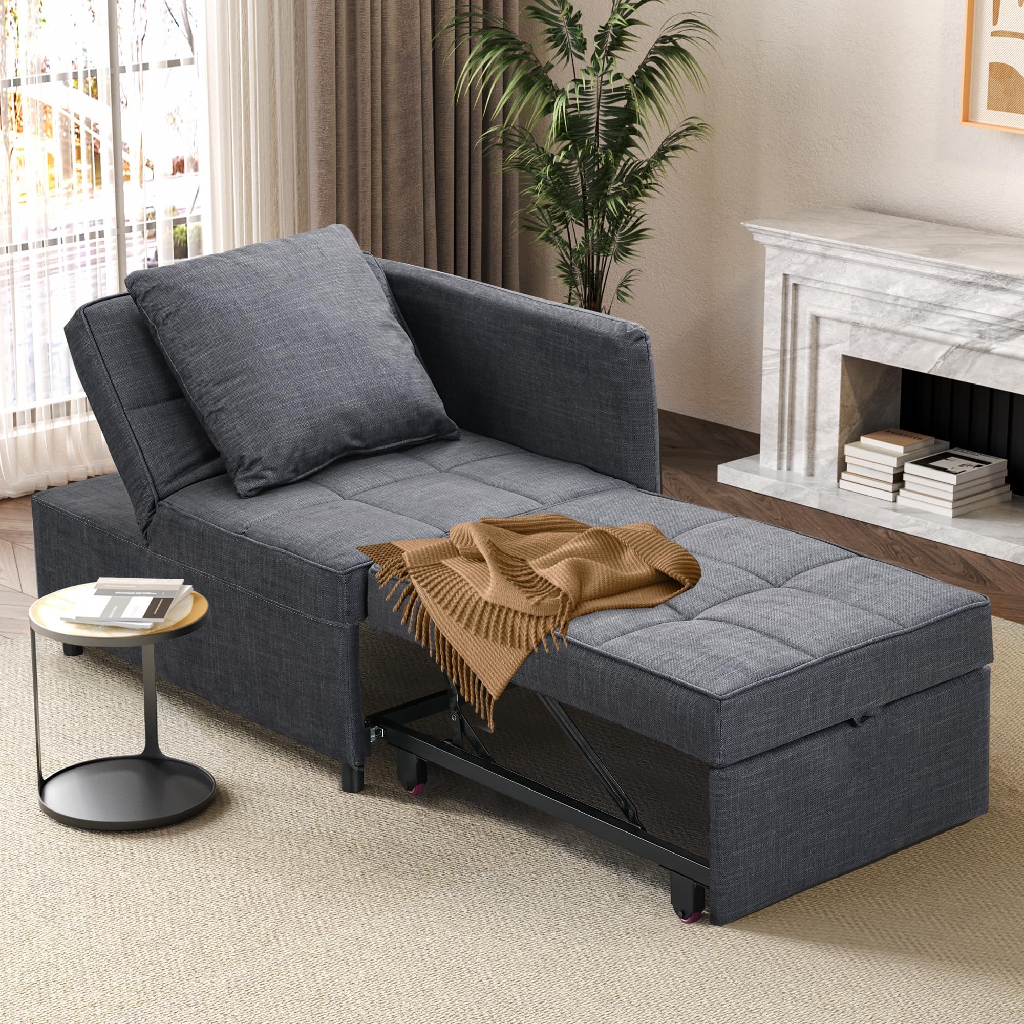 Amazon.com: Extra Wide Deep Seat Oversized Loveseat Chaise Lounge ...