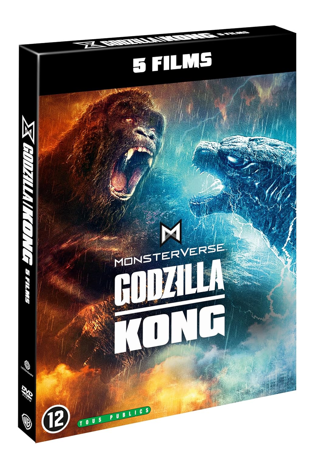 Godzilla & Kong - Coffret 5 films [DVD]