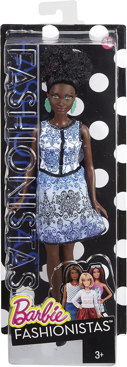 Creative Product Barbie Fashionistas Doll - Blue Brocade