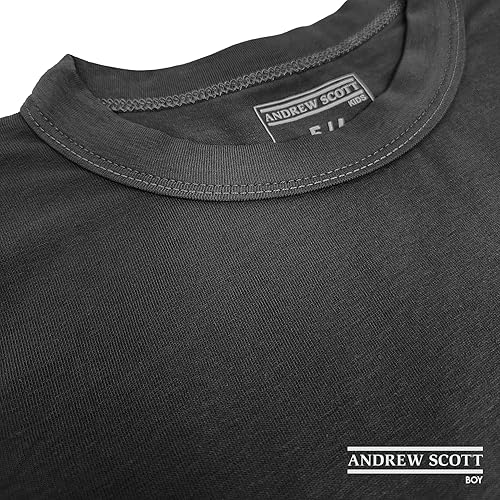 Miniatura 6 de Conjunto de ropa interior para niños de algodón elástico de John de manga larga, 3 camisetas de manga larga + 3 pantalones largos, 6 piezas