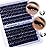 TOOCHUNAG Fluff Lash Clusters Thick Volume Individual Lashes 14-20mm Cluster Eyelash Extensions D Curly Long Eyelash Clusters for DIY Dramatic Lash Extension at Home