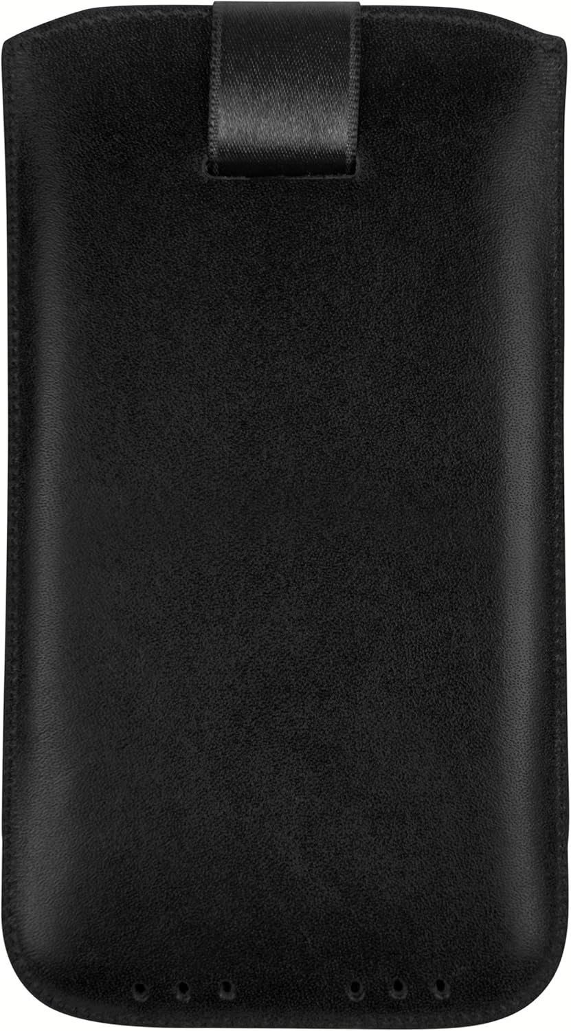mumbi Genuine Leather Case Compatible with Huawei G8 / GX8 Black