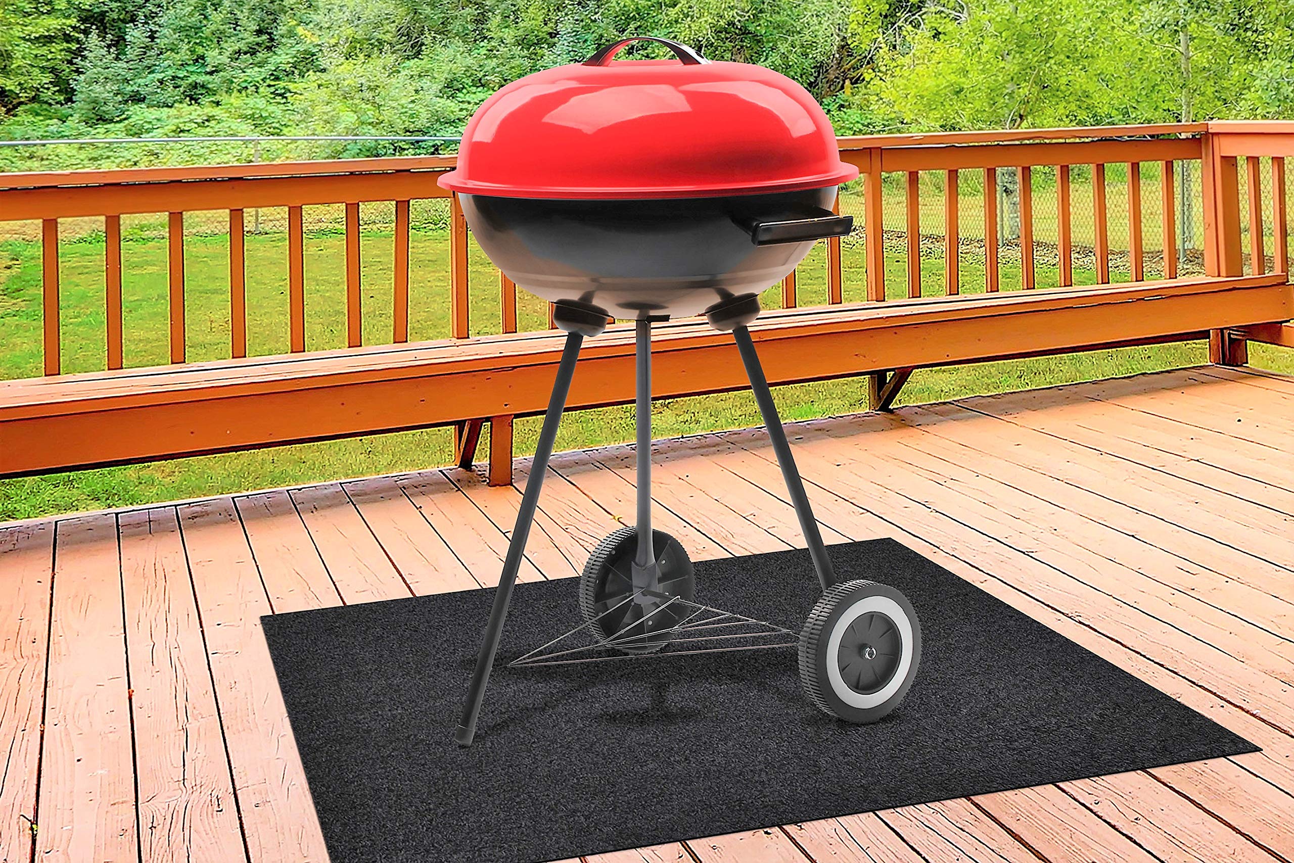 Elektrische Smoker-Matte – Wasserdicht, Rutschfest, 91,4 X 121,9 Cm, Schützt Böden