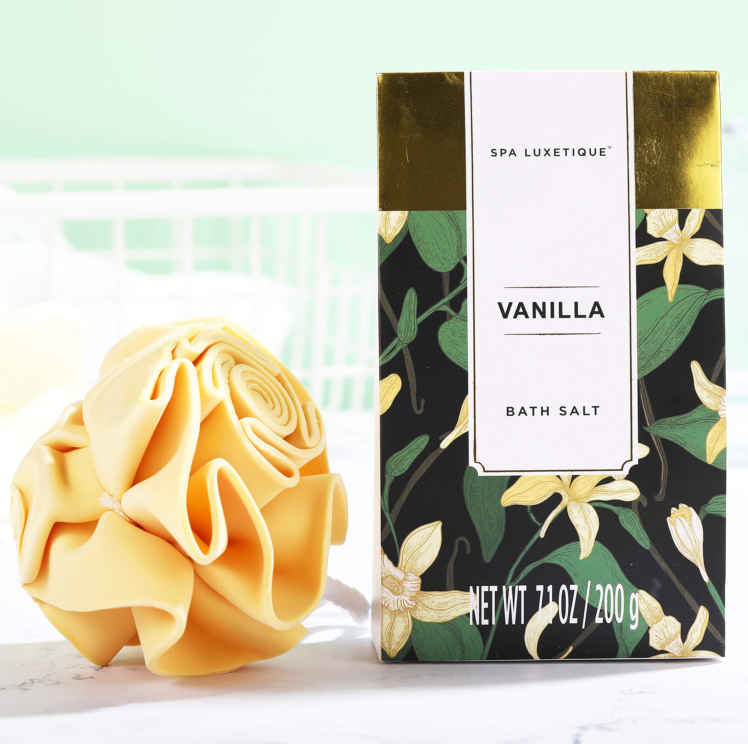 Spa Luxetique Coffret Soin Femme - 10pcs Parfum de Vanille Coffret Beauté Bain pour Femmes avec Lotion Corporelle, Bain Moussant, Cadeau Saint Valentin, Idee Cadeaux Anniversaire Femme Maman
