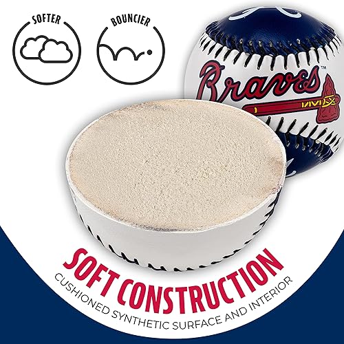 Miniatura 10 de Franklin Sports pelota de béisbol del equipo MLB