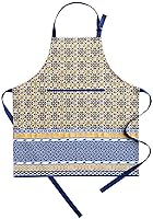Vista 660 de Maison d' Hermine Delantal 100% de algodón para mujeres con bolsillo de cocina delantal de chef para hombres, decoración de Pascua