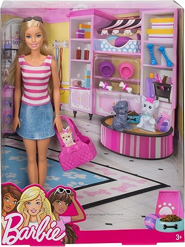 Miniatura 3 de Barbie Muñeca con accesorio para cachorros