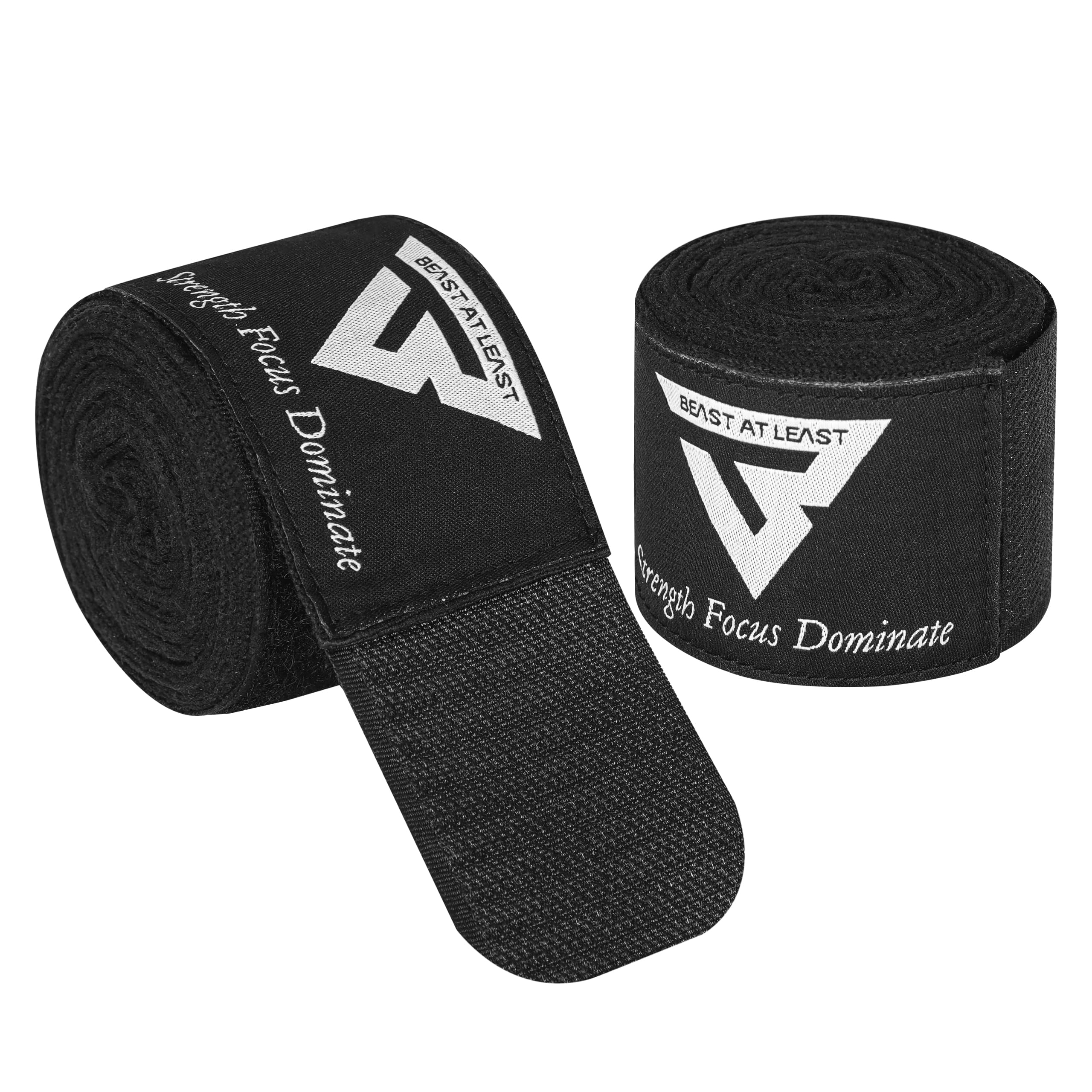Beast AT Least Boxing Hand Wraps, 180 Inches Inner Gloves with Thumb Loop | Elasticated Knuckle Protection for Martial Arts | Soft Under Mitts for
