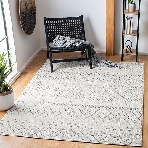 Miniatura 52 de SAFAVIEH Madison Collection - Alfombra extragrande de 12 x 15 pies, diseño marroquí bohemio envejecido, no desprende pelusa y de fácil cuidado,
