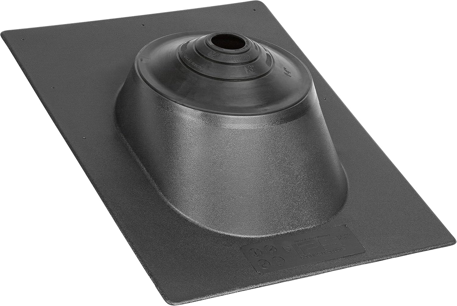 81709 Multi-Size 4N1, Hard Plastic Base Roof Flashing (HB41)