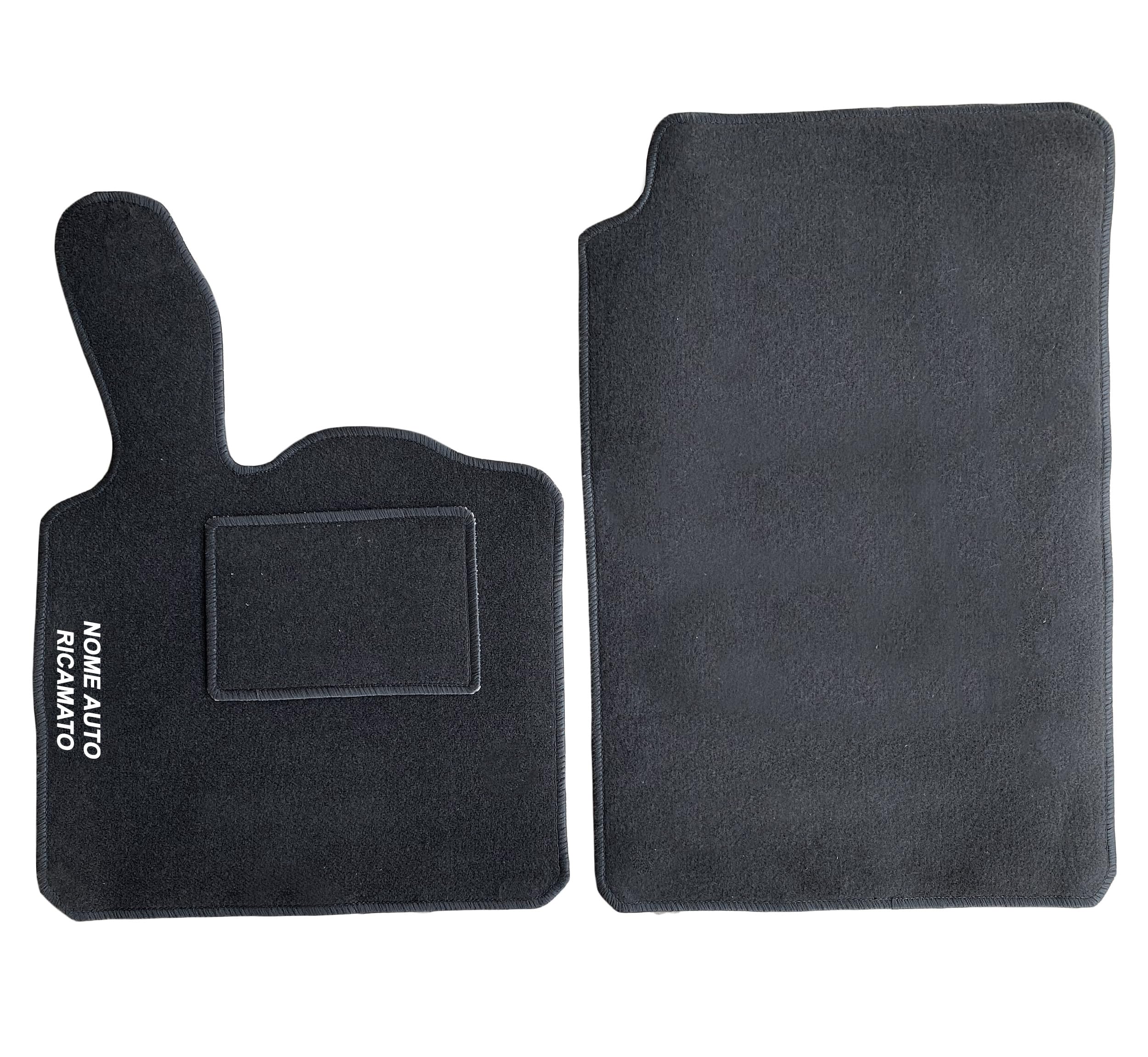 Set di tappetini anteriori in velluto per Peugeot 108 (dal 2014) – 2 pezzi – su misura