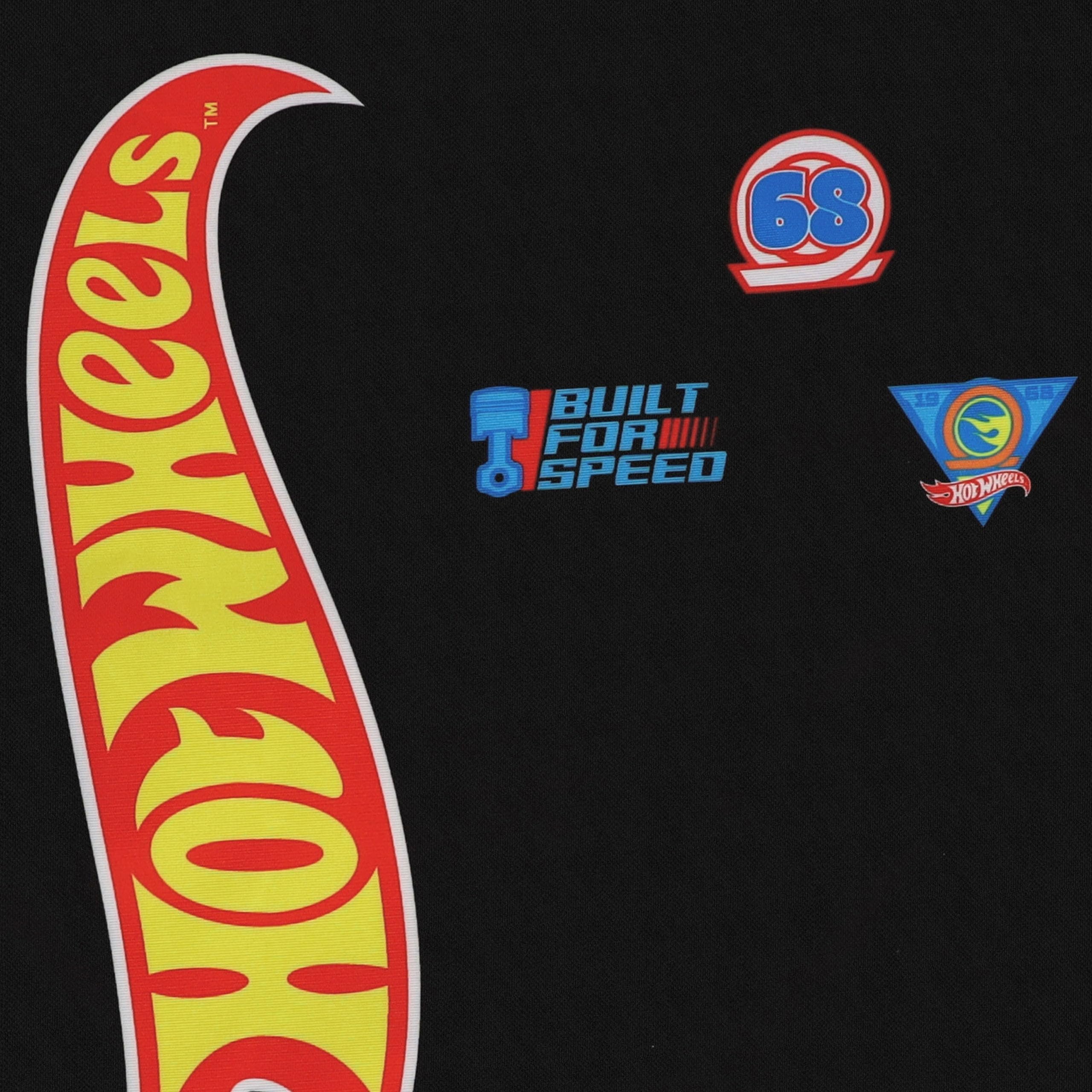 Chłopięcy worek na buty na WF, worek szkolny na ramię dla dzieci WORKOPLECAK (Hot Wheels, 39x33 cm)